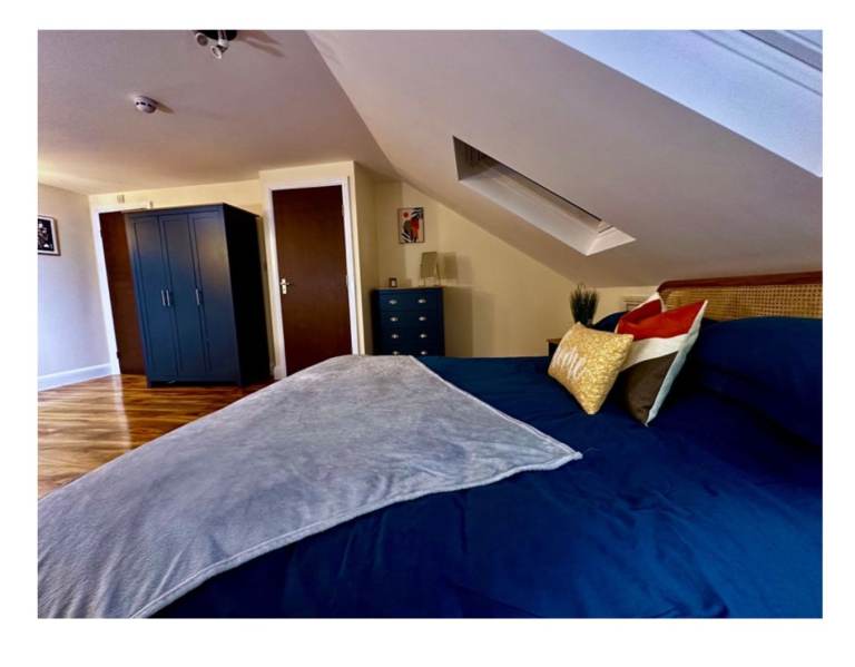 Large loft room with en suite 