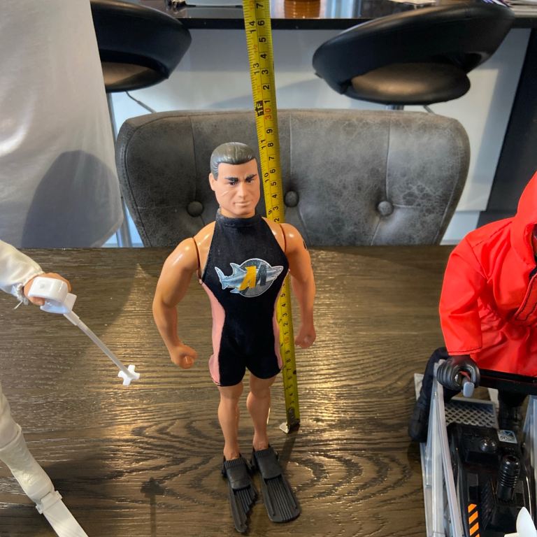 Action man plus accessories. 