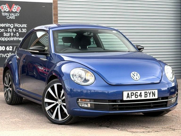 2014 Volkswagen Beetle 2.0 TSI Turbo Black Hatchback 3dr Petrol DSG Euro 5 (210 ps) HATCHBACK Pet...