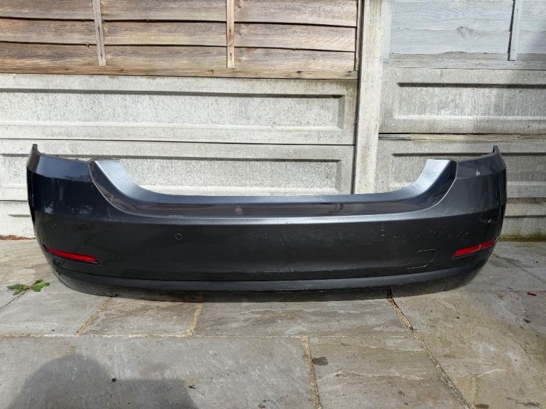 2014 BMW 4 SERIES F32 F33 F36 REAR BUMPER MINERAL GRAY