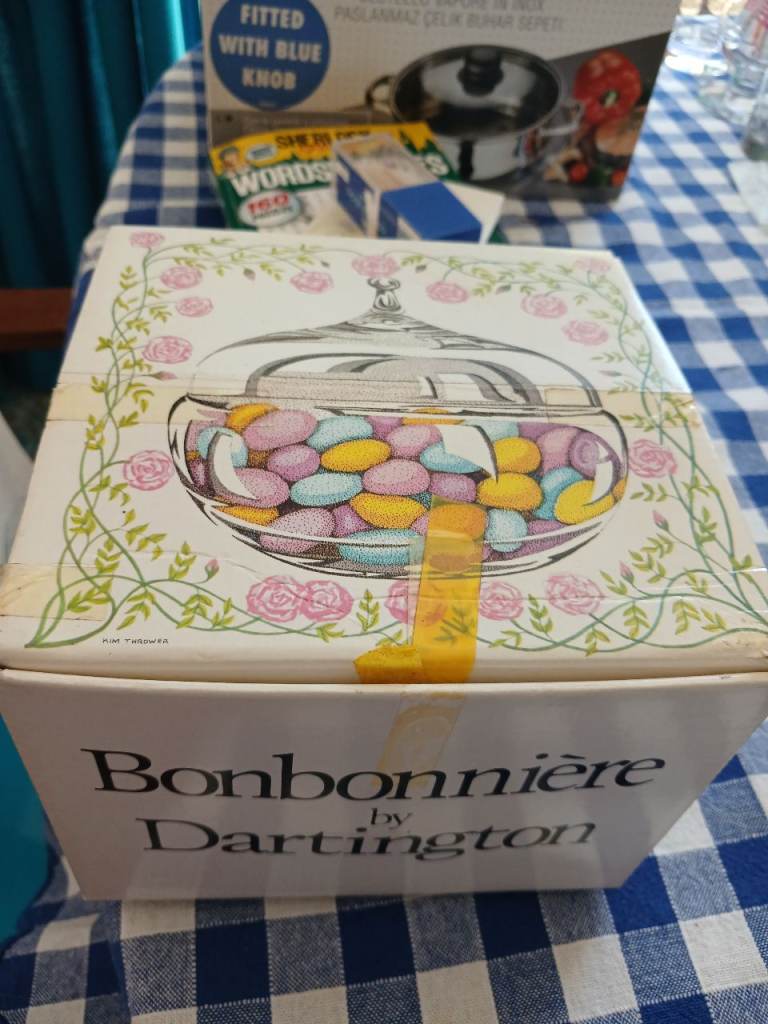 Dartington Bonbonniere Crystal Sweet Jar - NEW