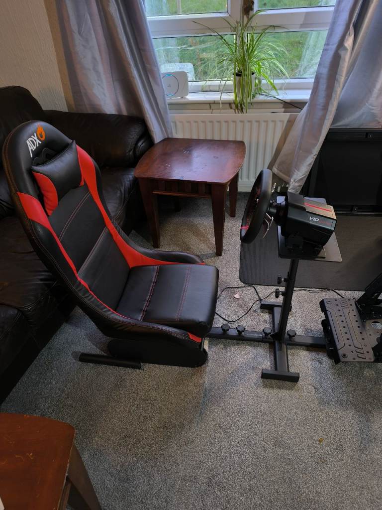 pxn v10 ultra sim racing set up