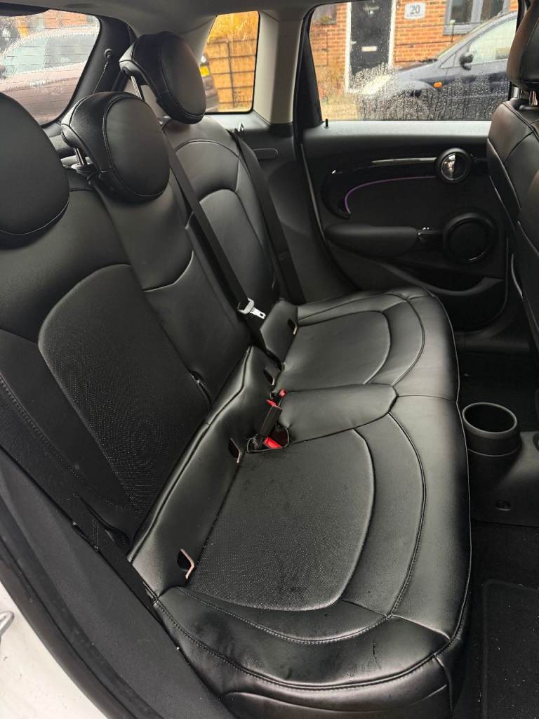 Mini Cooper 5-Door Black PU Leather Seat Covers – Like New