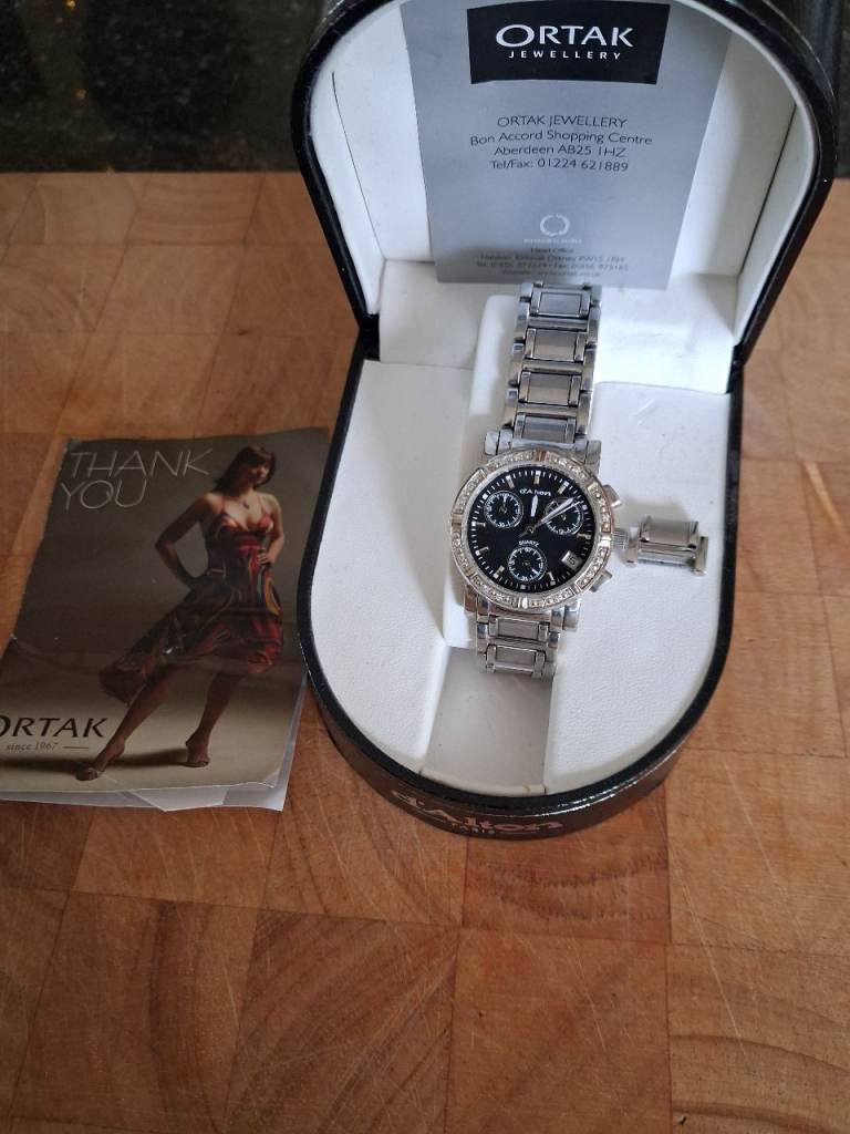 d'Alton Paris Ladies Chronograph (Quartz). "model BCL21345