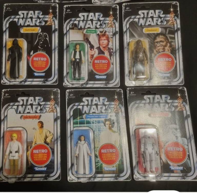Star Wars Retro Collection Action Figures – New, Unopened