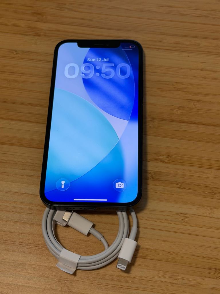iPhone 12 – Black, Unlocked