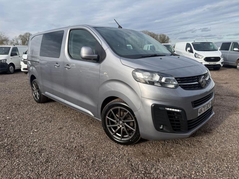 2020 Vauxhall Vivaro 2.0 Turbo D 3100 Sportive Crew Van L1 H1 Euro 6 (s/s) 5dr PANEL VAN Diesel M...