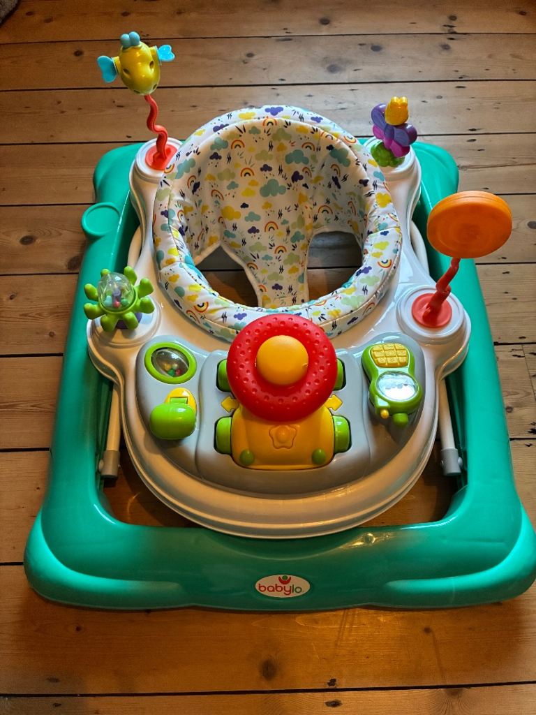Babylo Baby Walker - Multicoloured, As Good As New