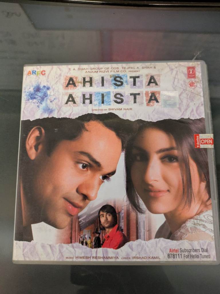  Ahista Ahista Indian Asian Hindi Bollywood Blockbuster 15 Soundtrack Music CD Ref 52