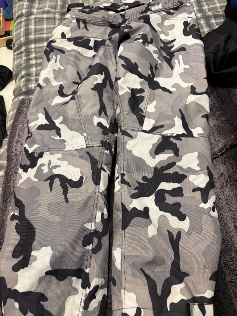 Textile motorbike trousers