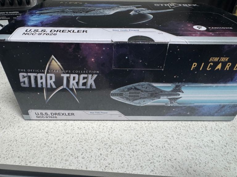 Star Trek U.S.S. Drexler NCC-97626 Model – New in Box