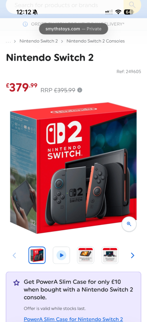 Nintendo switch 2 brand new 