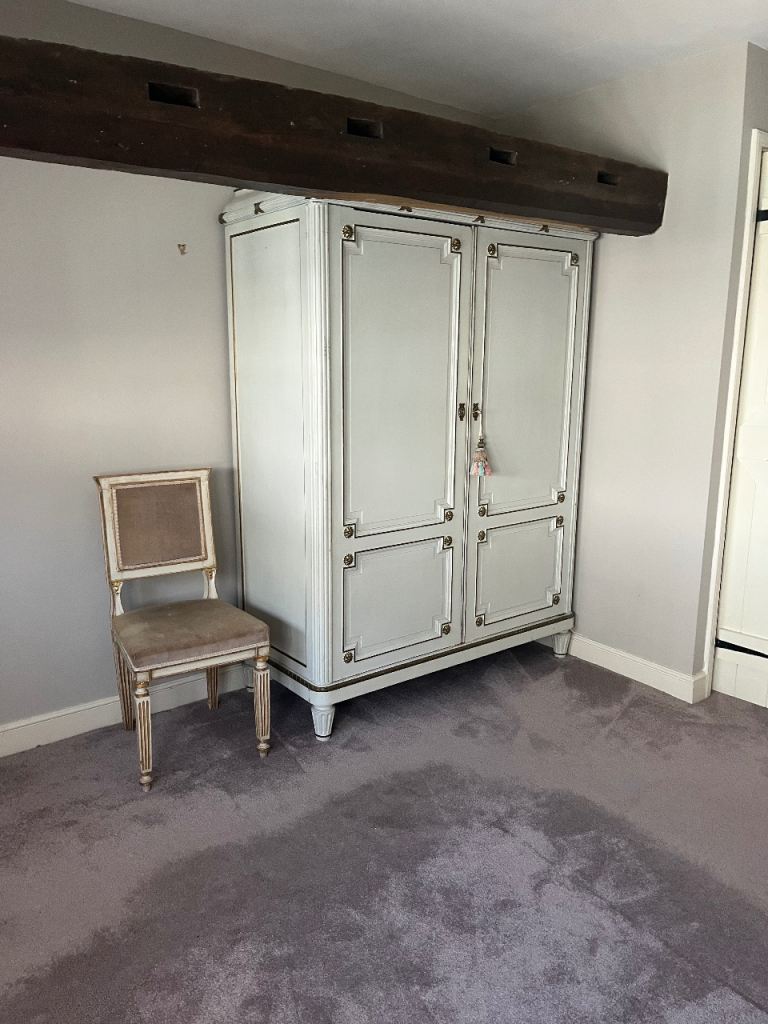 Armoire French style shabby chic wardrobe 