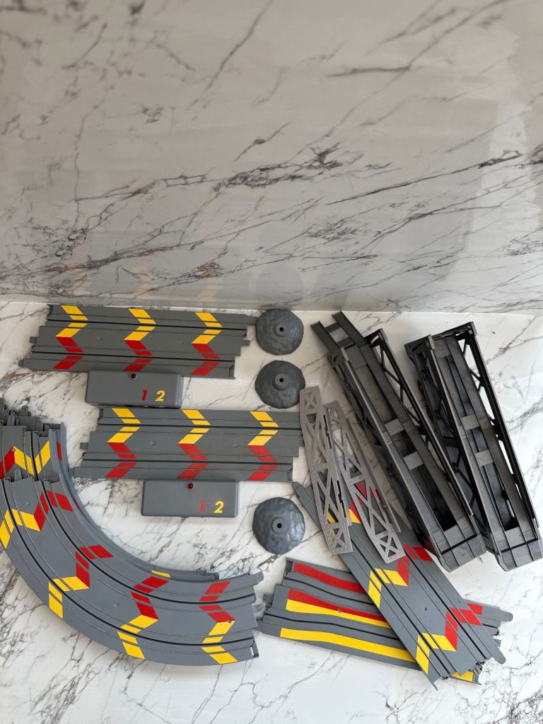 Vintage Retro Hornby Micro Scalextric Job Lot Set Racing Car Toy