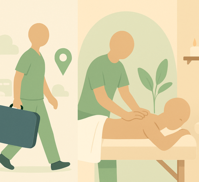 Relaxing massage