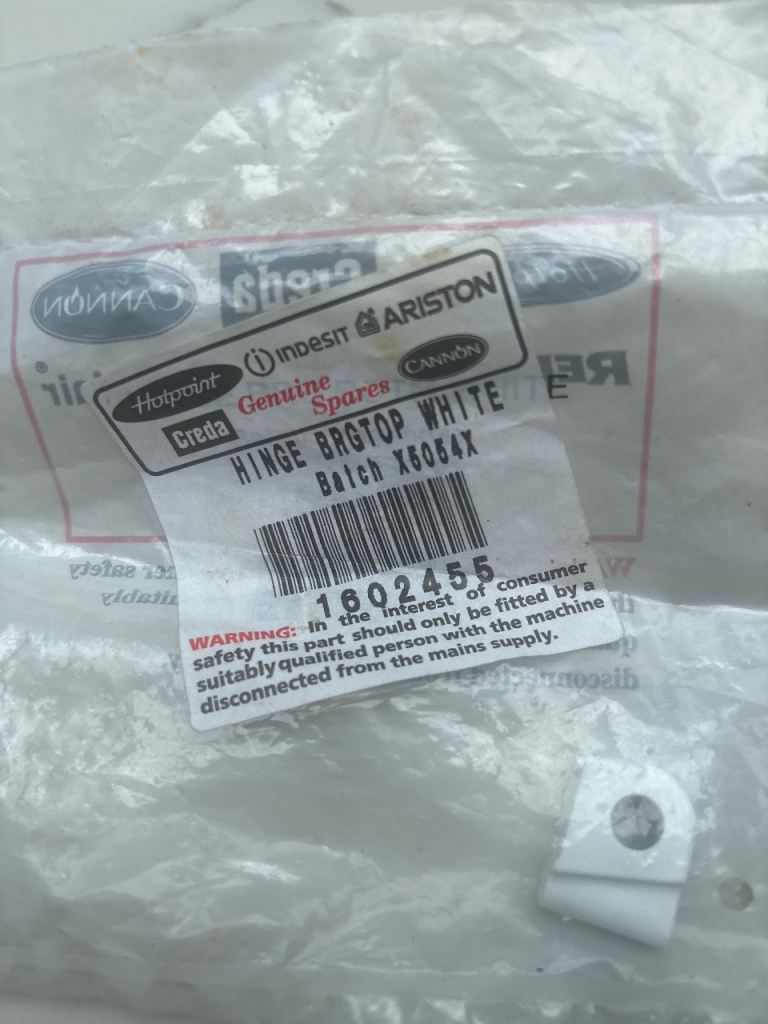 Spare part for washing machine door 