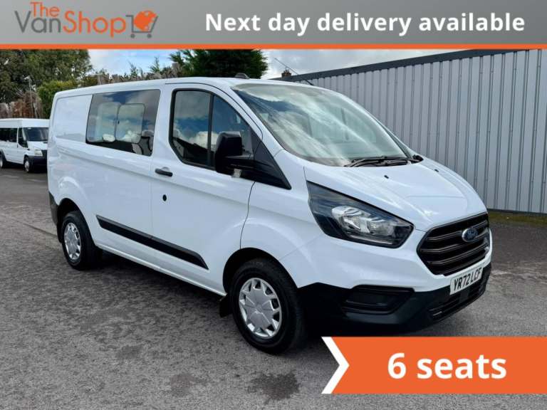2023 Ford Transit Custom 2.0 300 EcoBlue Leader Crew Van L1 H1 Euro 6 (s/s) 5dr PANEL VAN Diesel ...