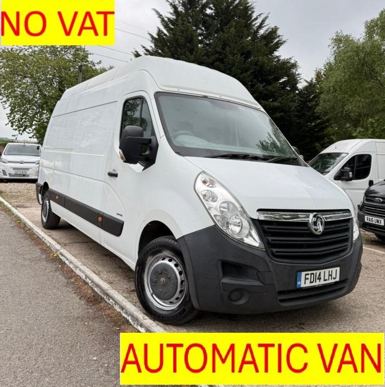 2014 Vauxhall Movano 2.3 CDTi 3500 FWD L3 LWB AUTOMATIC (NO VAT) PANEL VAN Diesel Automatic