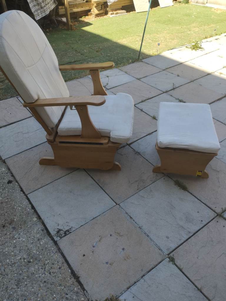 Nursing Chair and footstool