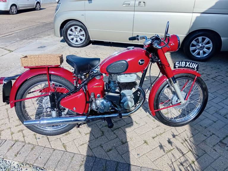 1957 BSA C10 518 XUH