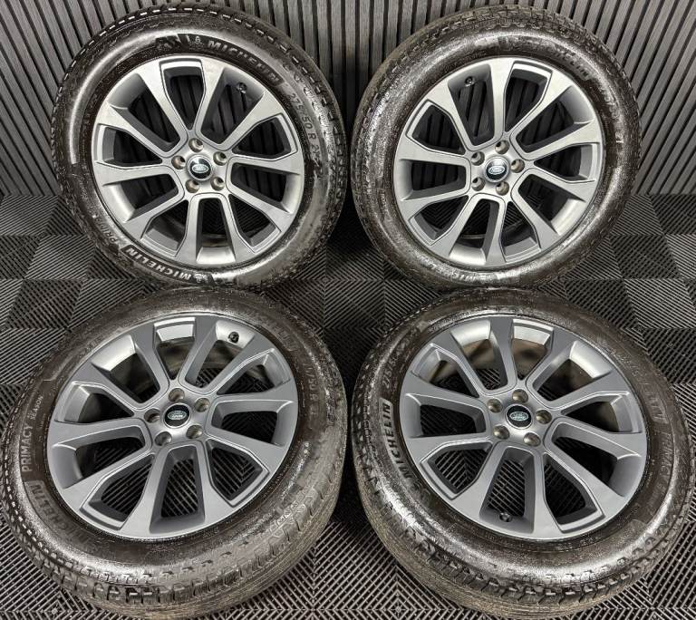 21'' GENUINE RANGE ROVER GREY SPORT VOGUE WHEELS TYRES ALLOYS L461