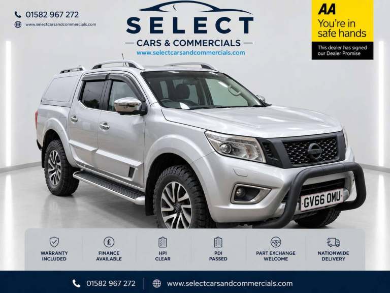 2016 Nissan Navara Double Cab Pick Up Tekna 2.3dCi 190 4WD PICK UP DIESEL Manual