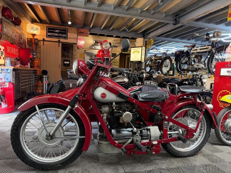 1947 Nimbus Model C sidecar outfit, outstanding, px welcome 