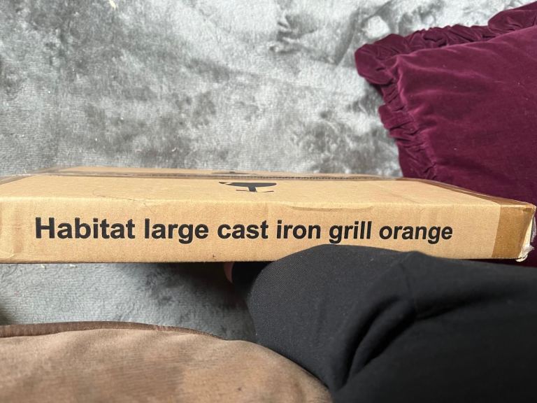 New Habitat Large Cast Iron Grill