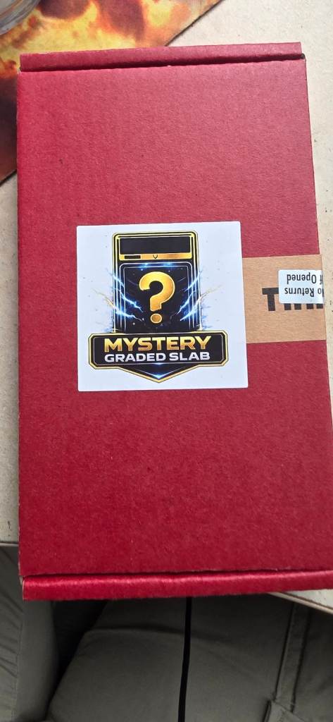 New Mystery Graded Pokémon Slab Box – Grade 8, 9, or 10