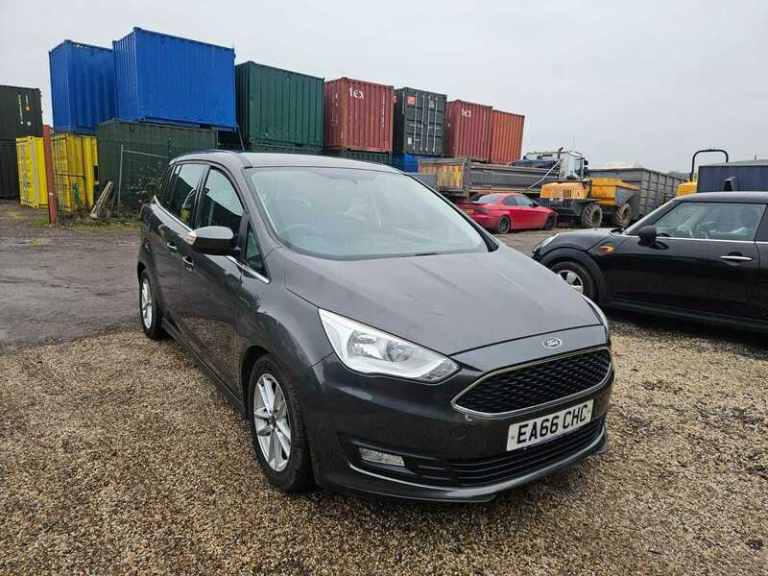 Ford C-Max GRAND ZETEC grey manual 7 seater petrol hpi clear