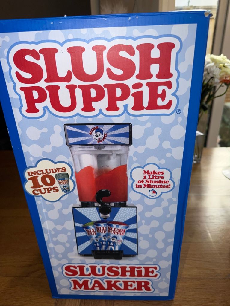 🥤❄️ SLUSH PUPPIE SLUSHIE MACHINE – BRAND NEW & UNUSED – £25! ❄️🥤