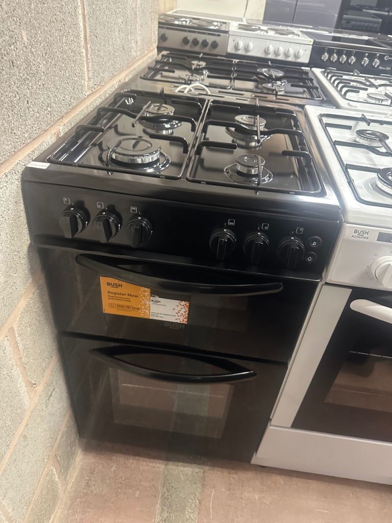 NEW/GRADED 50CM BLACK BUSH GAS COOKER