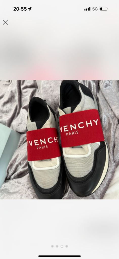 Men’s givenchy trainers size 10 