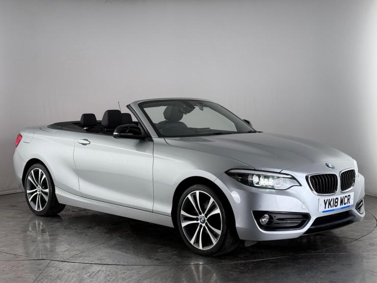 2018 BMW 2 Series 2.0 218d Sport Euro 6 (s/s) 2dr CONVERTIBLE Diesel Manual