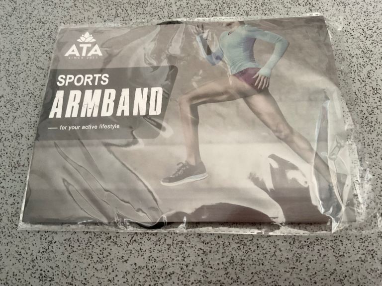 NEW: ATA Black Sports Armband