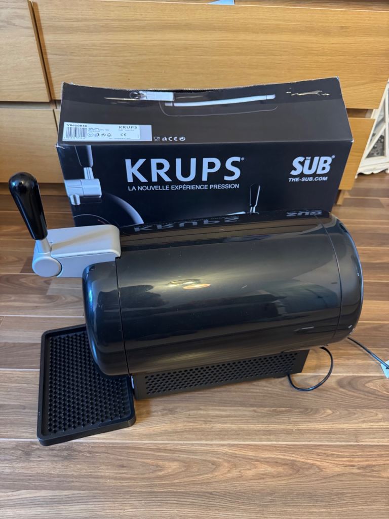 Krups Draught beer pump VB65 Beer sub machine 