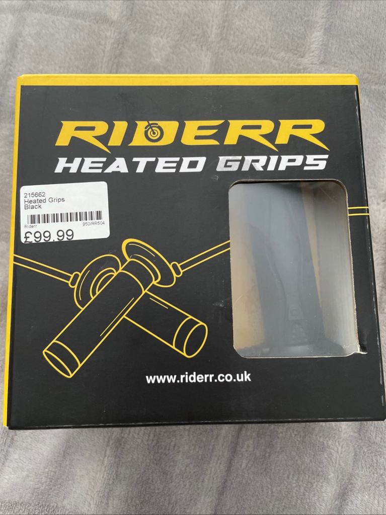 Riderr Heated Grips BLACK