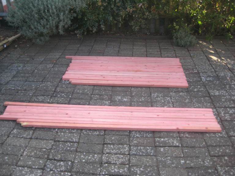 2 Sets of 25mm by 38mm Roofing Battens Of Various Lengths: See Description for Details & Prices
