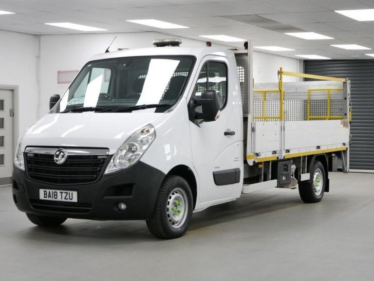 2018 VAUXHALL MOVANO 2.3 CDTI 130 BHP L3 LONG RWD DROPSIDE ( AIR CON + TAIL-LIFT