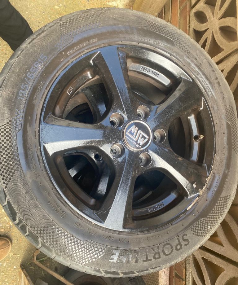 Set Of Four MSW By OZ Alloy Wheels Size 6.5 J X 15 5 X 114.3
