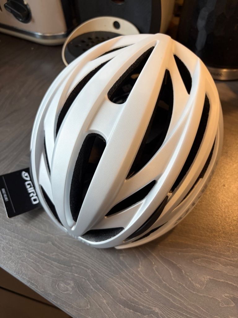 Giro Bike Helmet – White, Brand New with Tags - Small