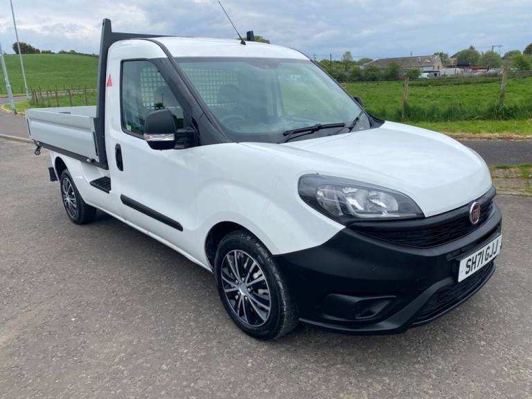 2021 71 FIAT DOBLO CARGO 1.6 MULTIJETII LWB WORK UP DROPSIDE NO VAT L2 EURO 6 (S