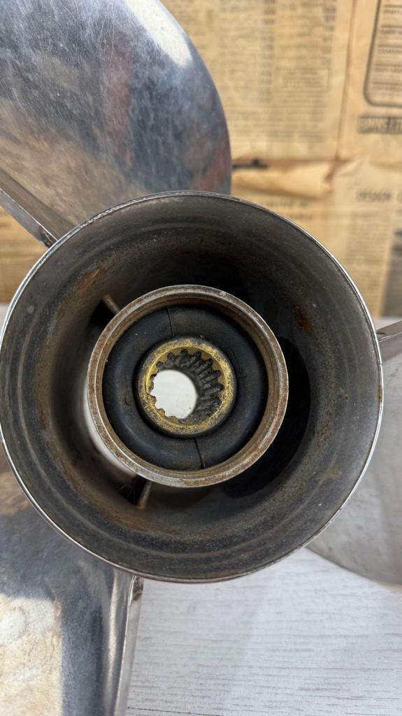 Suzuki outboard propeller stainless steel