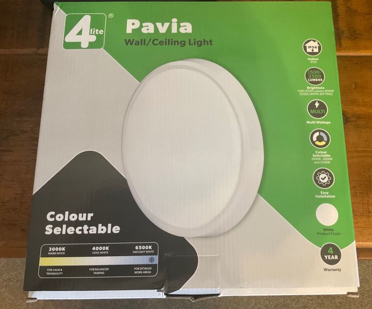 4lite PAVIA Wall/Ceiling Light