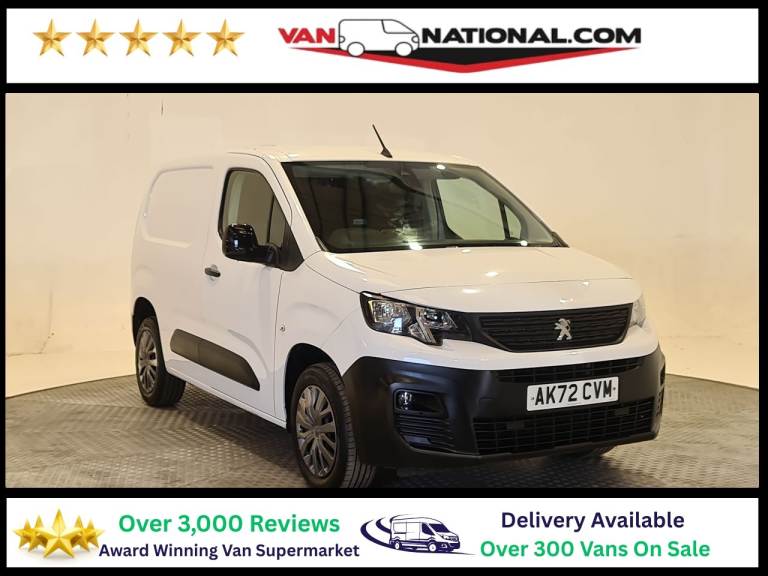 2022 Peugeot Partner 1000 1.5 BlueHDi 100 Professional Prem Van [6 Spd] PANEL VAN DIESEL Manual