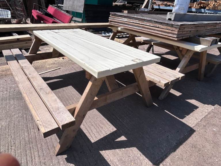 Picnic tables, Pub benches, garden benches