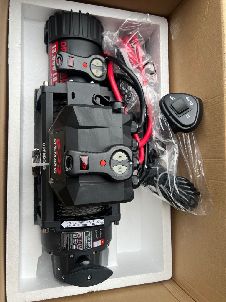13500LBS HEAVY DUTY RECOVERY OFF-ROAD WINCH 