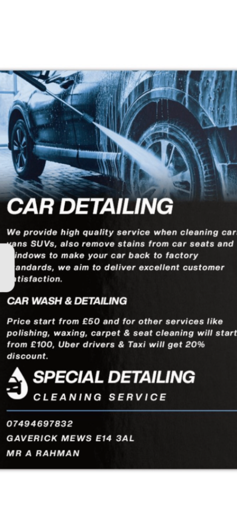 Special Detailing & Car Service 
