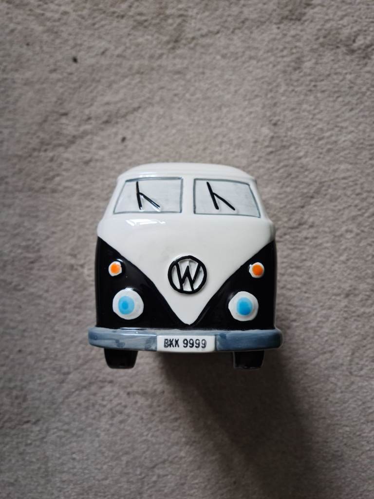VW camper coin bank