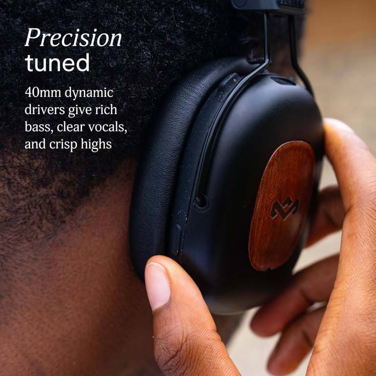 House of Marley Positive Vibration Rebel Wireless ANC Bluetooth Headphones